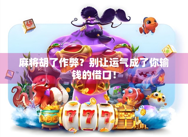 麻将胡了作弊？别让运气成了你输钱的借口！