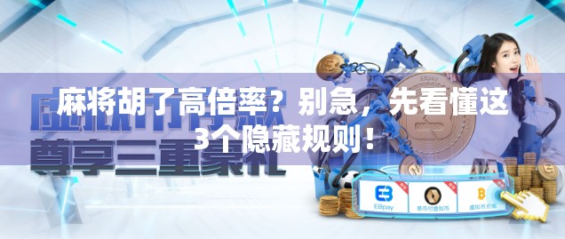 麻将胡了高倍率？别急，先看懂这3个隐藏规则！