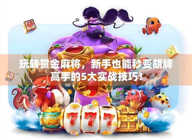 玩转赏金麻将,新手也能秒变胡牌高手的5大实战技巧! 玩转赏金麻将,新手也能秒变胡牌高手的5大实战技巧!