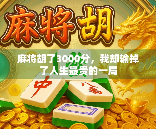麻将胡了3000分，我却输掉了人生最贵的一局