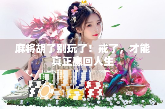 麻将胡了别玩了！戒了，才能真正赢回人生