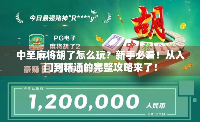 中至麻将胡了怎么玩？新手必看！从入门到精通的完整攻略来了！