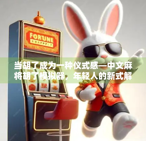 当胡了成为一种仪式感—中文麻将胡了模拟器，年轻人的新式解压神器