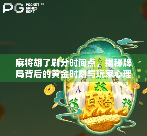 麻将胡了刷分时间点，揭秘牌局背后的黄金时刻与玩家心理博弈