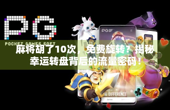麻将胡了10次，免费旋转？揭秘幸运转盘背后的流量密码！