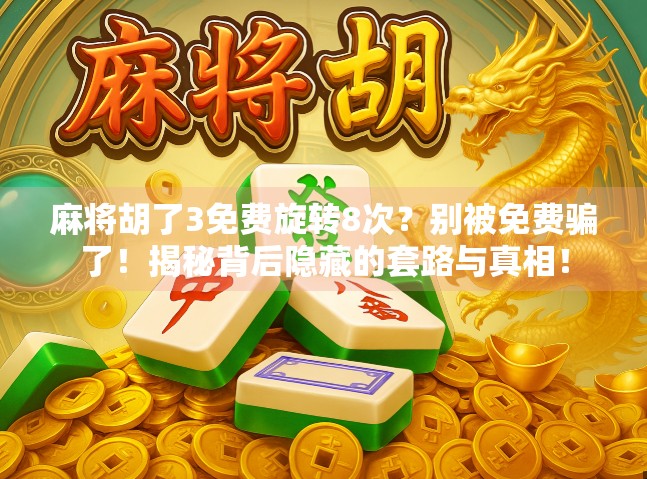 麻将胡了3免费旋转8次?别被免费骗了!揭秘背后隐藏的套路与真相!
