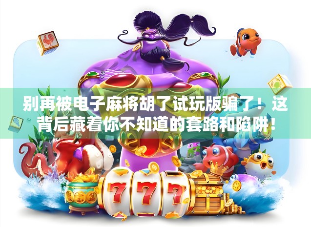 别再被电子麻将胡了试玩版骗了!这背后藏着你不知道的套路和陷阱!