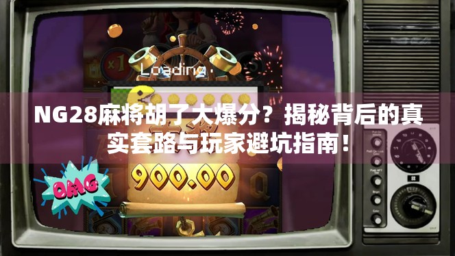 NG28麻将胡了大爆分？揭秘背后的真实套路与玩家避坑指南！