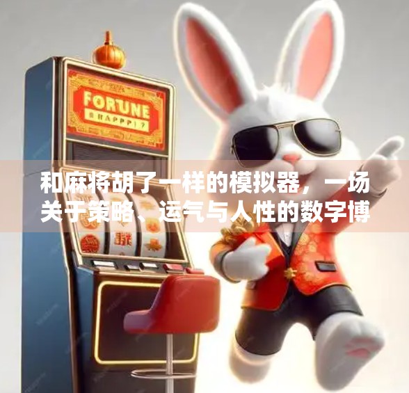 和麻将胡了一样的模拟器，一场关于策略、运气与人性的数字博弈