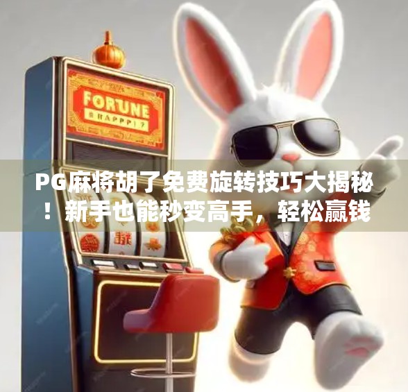 PG麻将胡了免费旋转技巧大揭秘！新手也能秒变高手，轻松赢钱不求人！