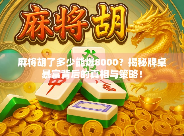 麻将胡了多少能爆8000?揭秘牌桌暴富背后的真相与策略! 麻将胡了多少能爆8000?揭秘牌桌暴富背后的真相与策略!