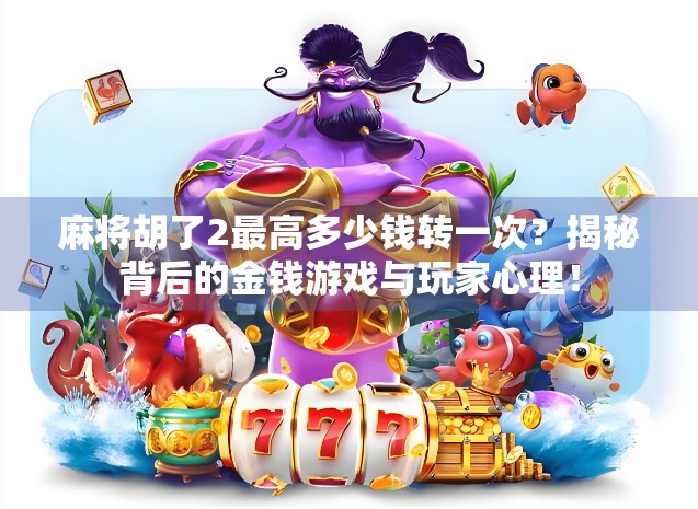 麻将胡了2最高多少钱转一次?揭秘背后的金钱游戏与玩家心理!